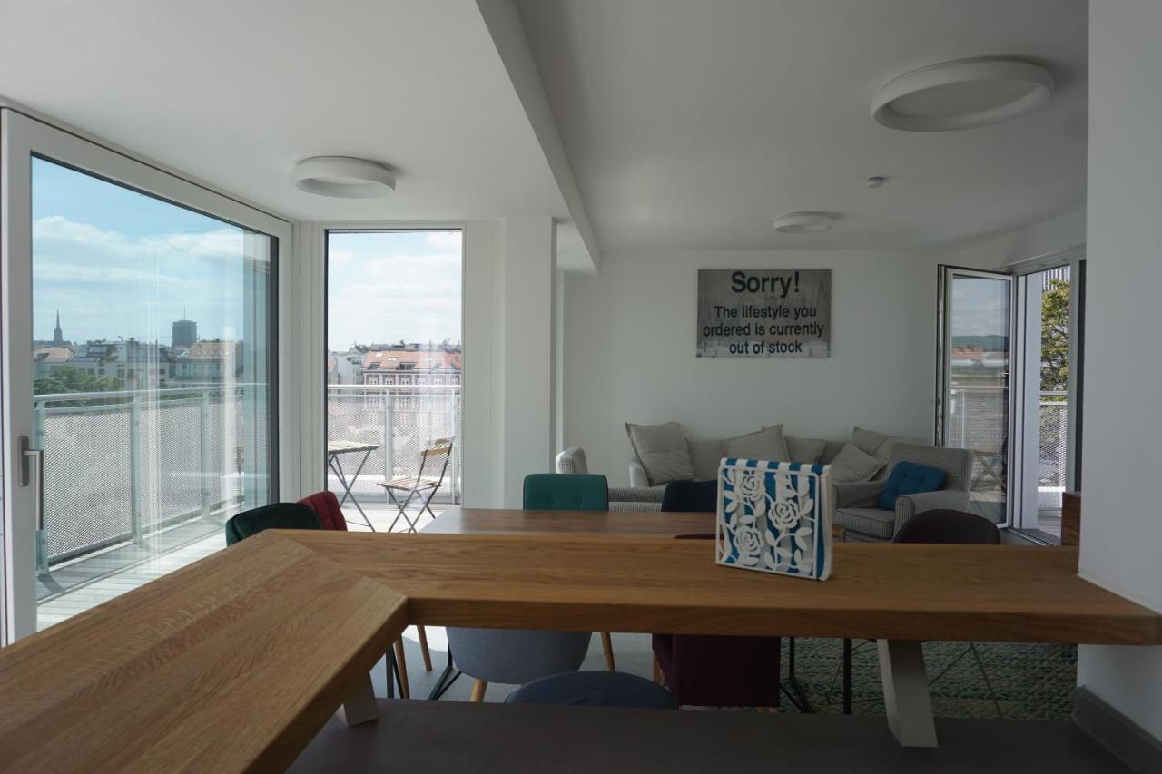 Augartenblick Penthouse 15 Viena Exterior foto